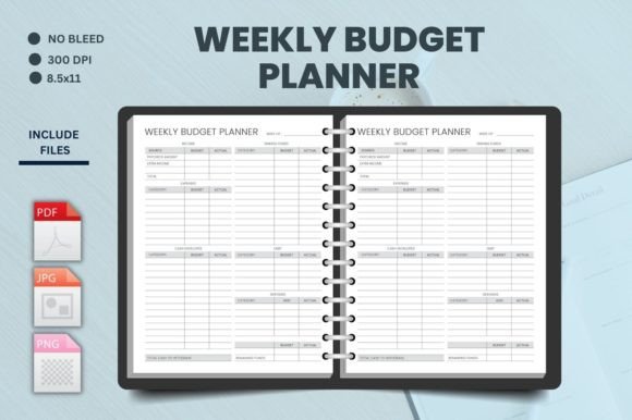 Download Weekly Budget Planner - Premium Resources