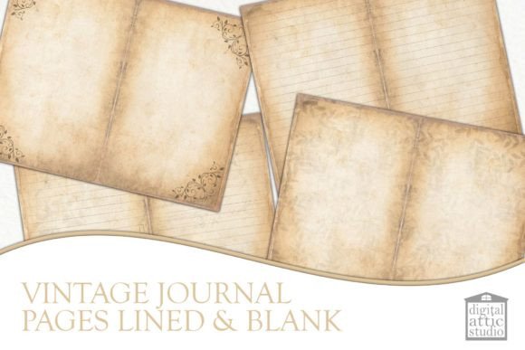 Download Blank and Lined Junk Journal Backgrounds - Junk journal Collection